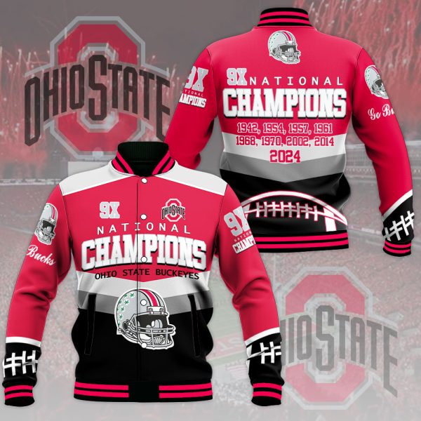 Ohio State Buckeyes Football Varsity Jacket - MAITM 9746