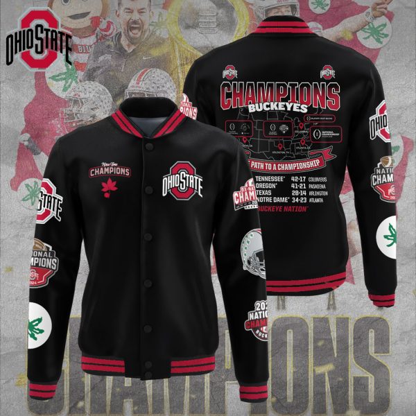 Ohio State Buckeyes Football Varsity Jacket - TANTN 10602