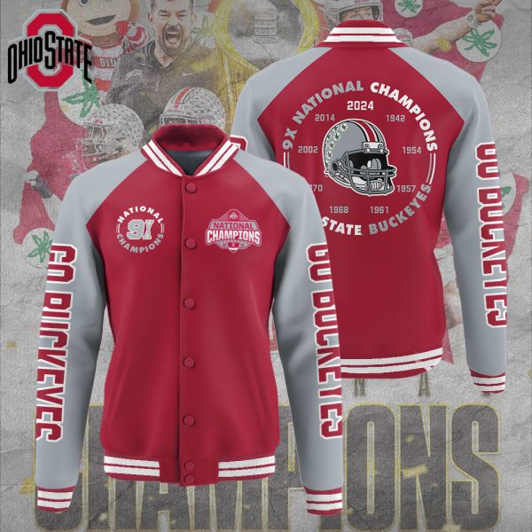 Ohio State Buckeyes Football Varsity Jacket - TANTN 10716