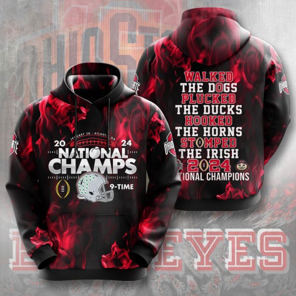 Ohio State Buckeyes Football 3D Apparel - GNE 2686