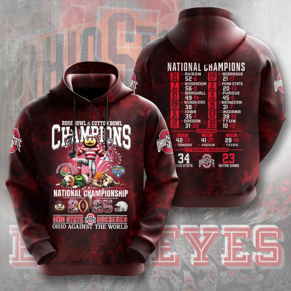 Ohio State Buckeyes Football 3D Apparel - GNE 2687