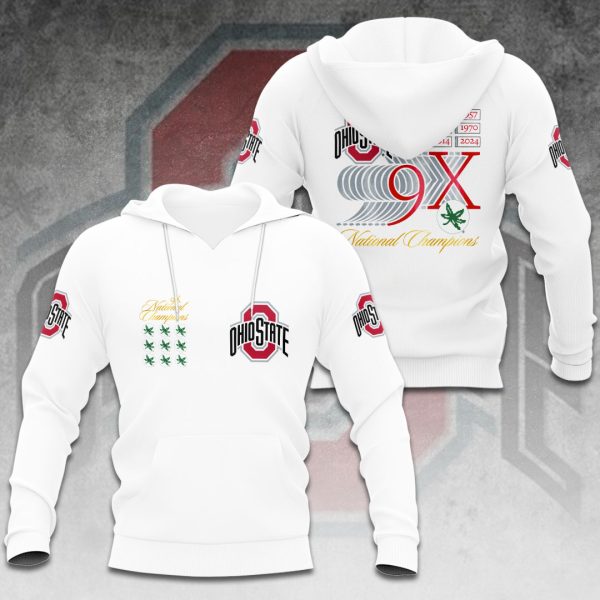 Ohio State Buckeyes Football 3D Apparel - HOATT 8201