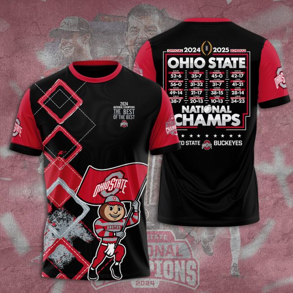 Ohio State Buckeyes Football 3D Apparel – GNE 2659