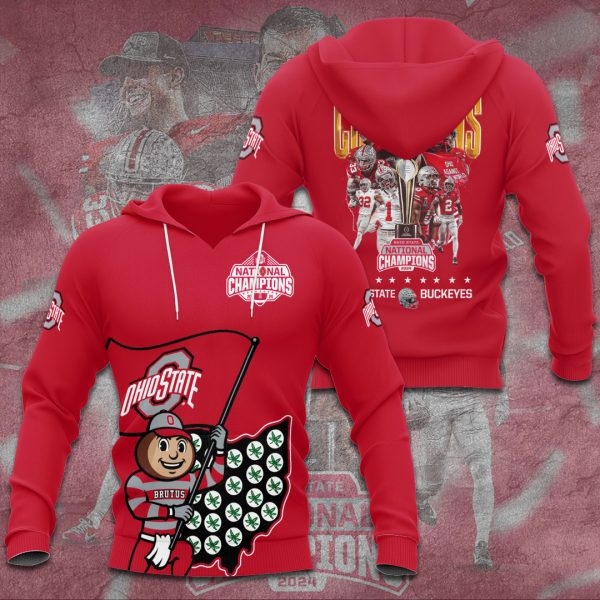 Ohio State Buckeyes Football 3D Apparel - GNE 2670