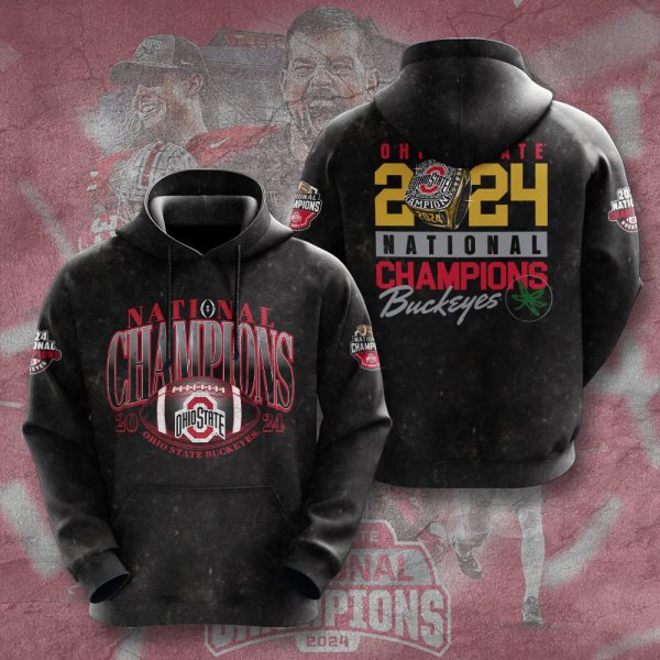 Ohio State Buckeyes Football 3D Apparel - TANTN 10692