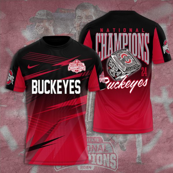 Ohio State Buckeyes Football 3D Apparel - TANTN 10719