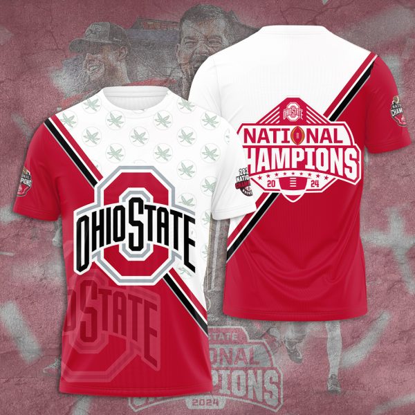 Ohio State Buckeyes Football 3D Apparel - TANTN 10758