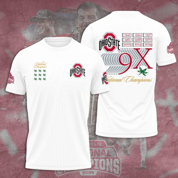 Ohio State Buckeyes Football 3D Apparel - TANTN 10898