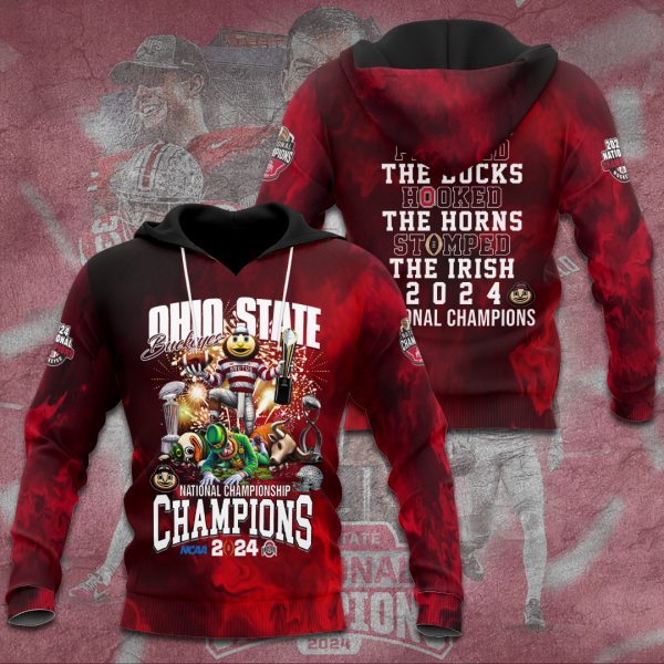 Ohio State Buckeyes Football 3D Apparel - TANTN 10985