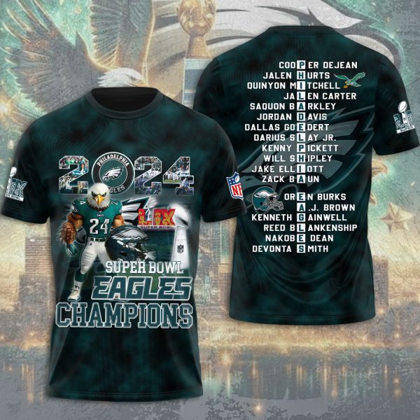 Philadelphia Eagles 3D Apparel - MAITM 9925