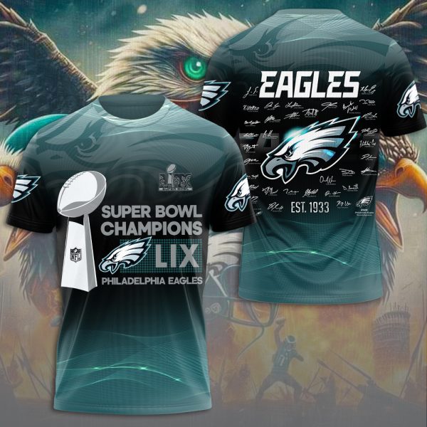 Philadelphia Eagles 3D Apparel - VANDH 4252