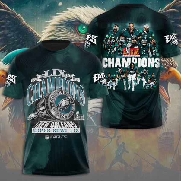 Philadelphia Eagles 3D Apparel - VANDH 4255