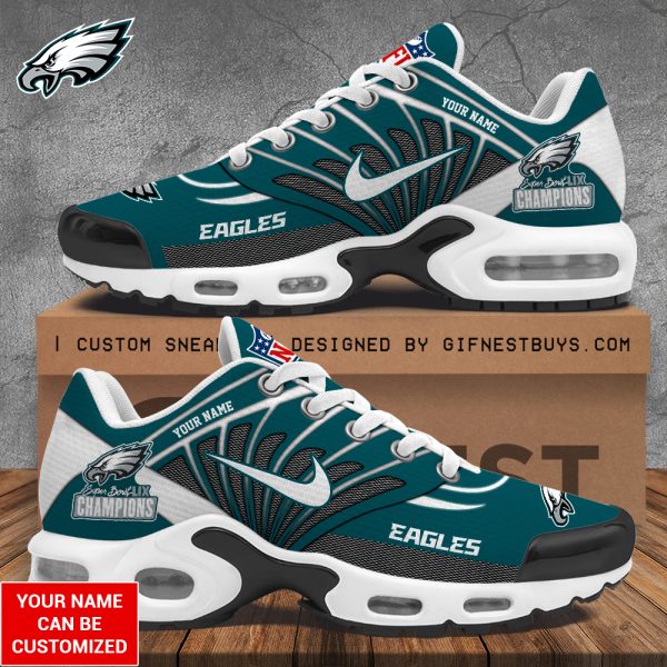 Personalized Philadelphia Eagles Air Max Shoes - TANTN 10894