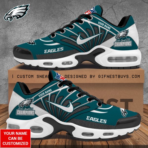 Personalized Philadelphia Eagles Air Max Shoes - TANTN 10894