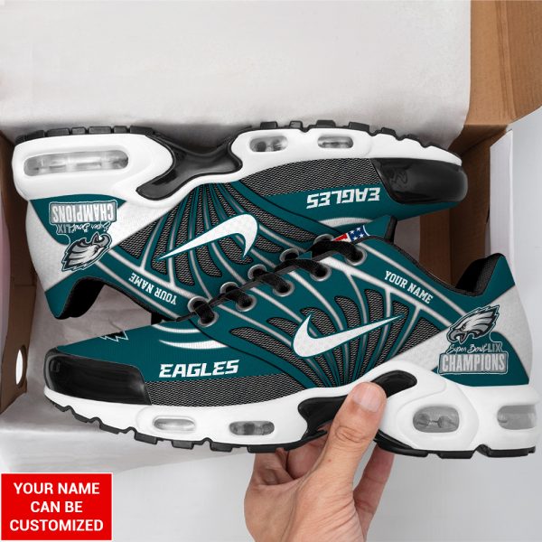 Personalized Philadelphia Eagles Air Max Shoes - TANTN 10894