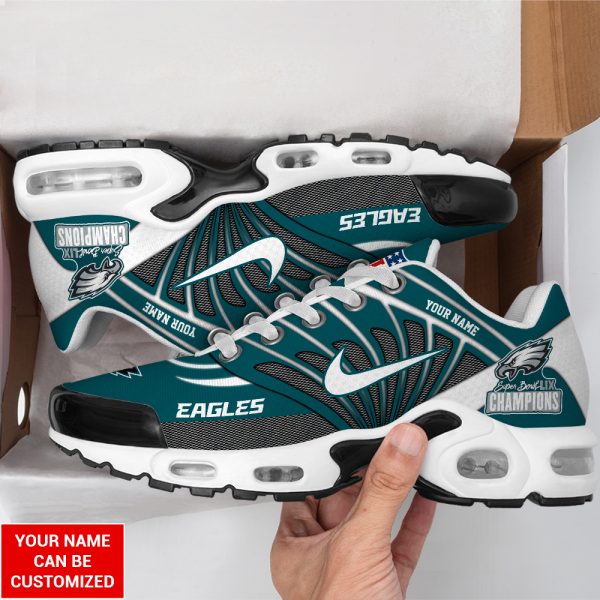 Personalized Philadelphia Eagles Air Max Shoes - TANTN 10894