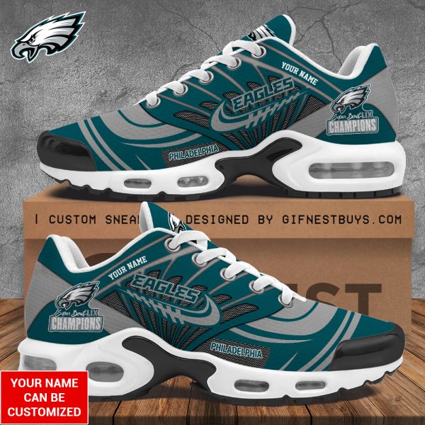 Personalized Philadelphia Eagles Air Max Shoes - TANTN 10895