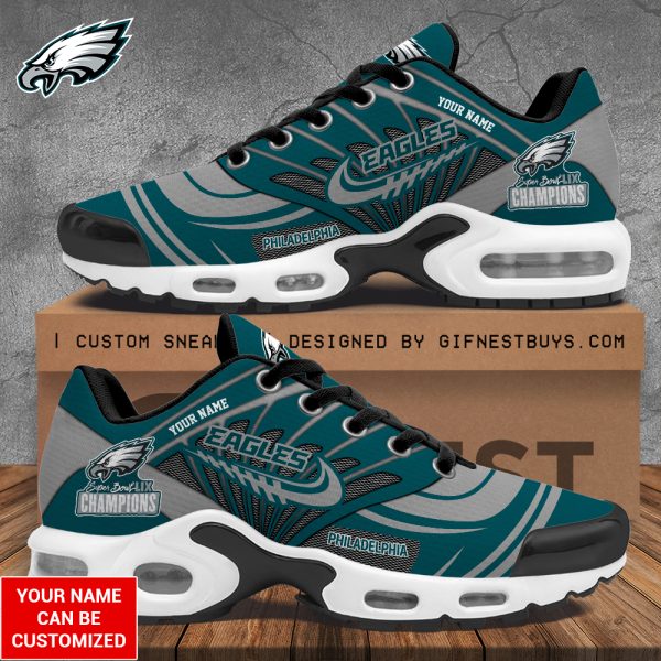 Personalized Philadelphia Eagles Air Max Shoes - TANTN 10895