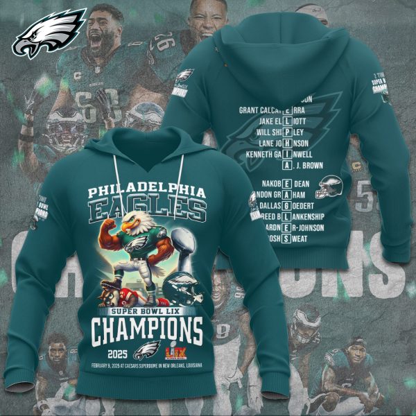 Philadelphia Eagles 3D Apparel - TANTN 10798