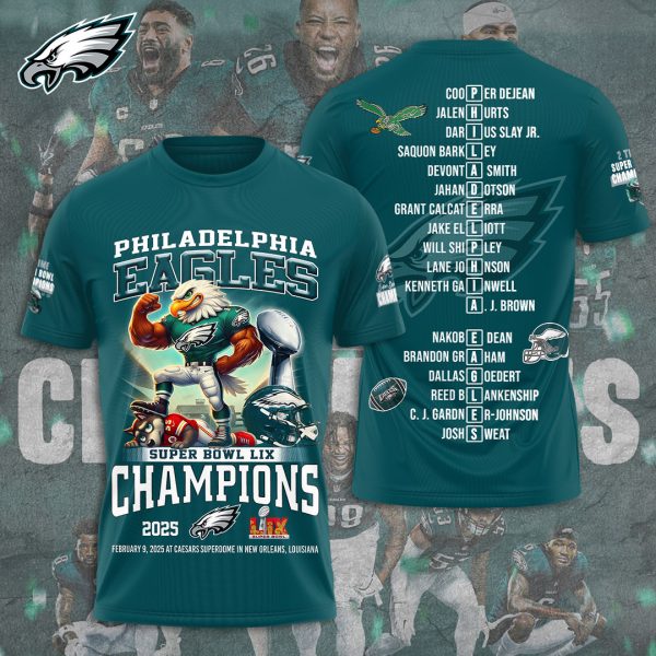 Philadelphia Eagles 3D Apparel - TANTN 10798