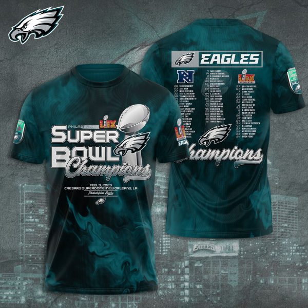 Philadelphia Eagles 3D Apparel - TANTN 10802