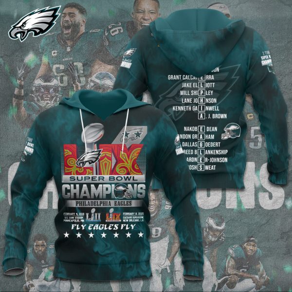 Philadelphia Eagles 3D Apparel - TANTN 10838