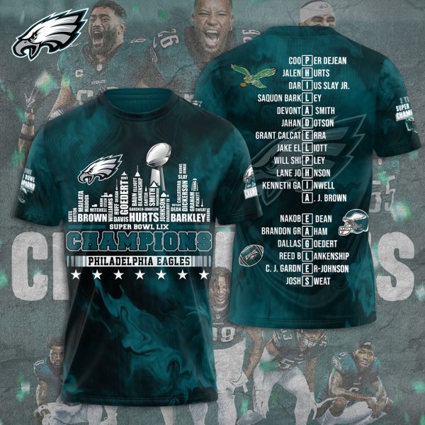 Philadelphia Eagles 3D Apparel - TANTN 10845