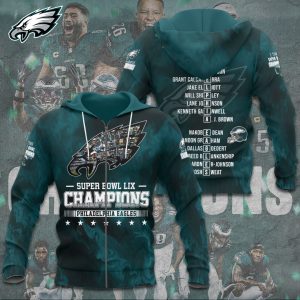 Philadelphia Eagles 3D Apparel - TANTN 10846