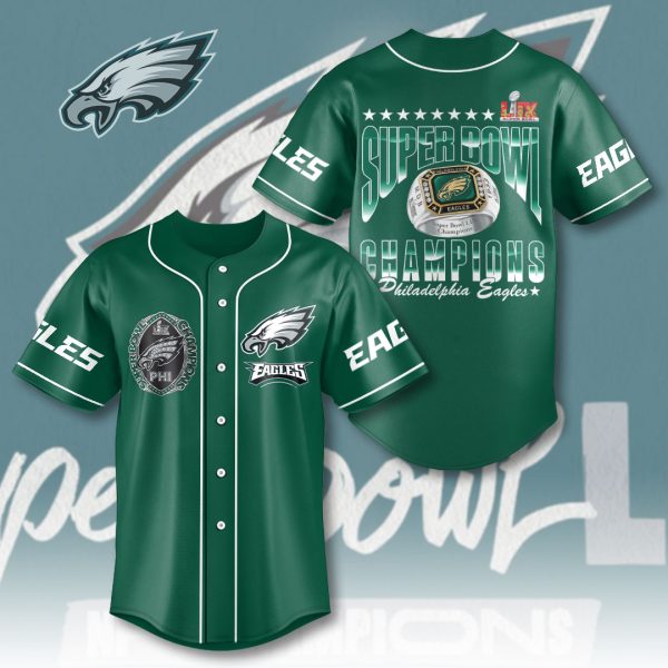 Philadelphia Eagles Baseball Jersey - HOATT 8680