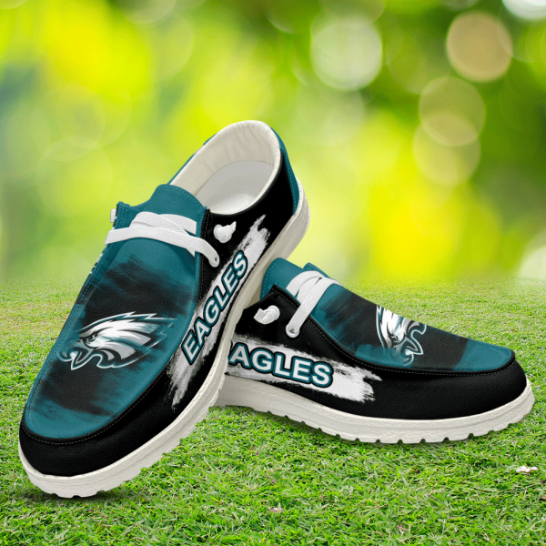 Philadelphia Eagles Custom Hey Dude Shoes - ANHNV 5953