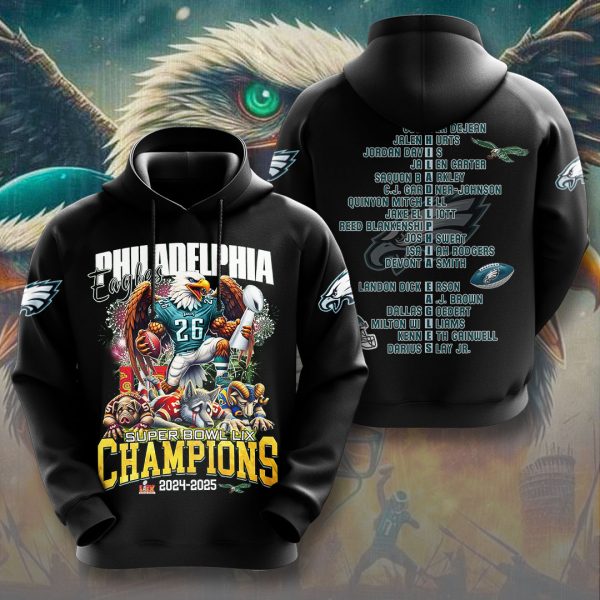 Philadelphia Eagles 3D Apparel - VANDH 4247