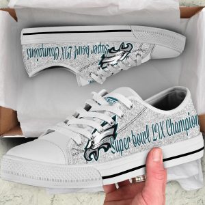 Philadelphia Eagles Low Top Canvas Shoes - TANTN 10815