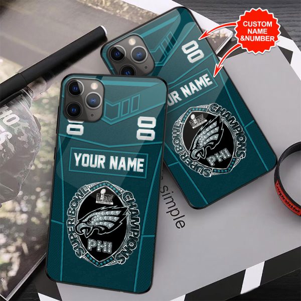 Personalized Philadelphia Eagles Phone Case - HOATT 8436