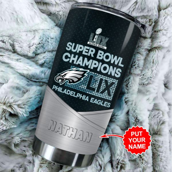 Personalized Philadelphia Eagles Tumbler Cup - HOATT 8416