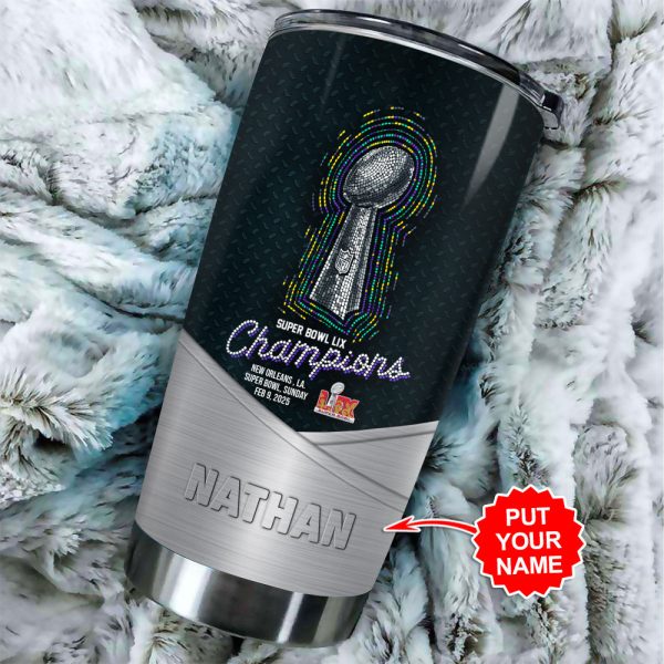 Personalized Philadelphia Eagles Tumbler Cup - HOATT 8425