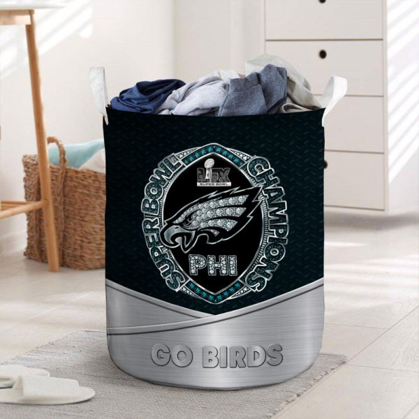 Personalized Philadelphia Eagles Laundry Basket – HOATT 8725