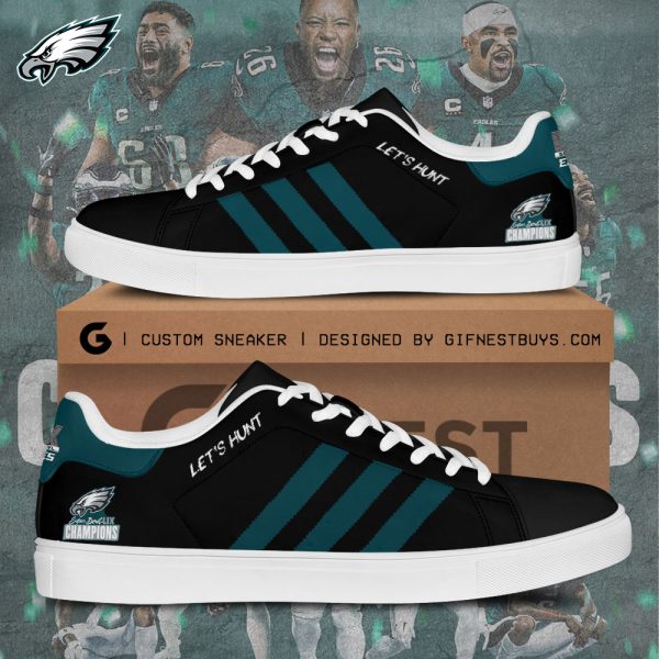 Philadelphia Eagles Custom SS Shoes - TANTN 10828