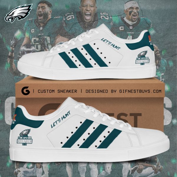 Philadelphia Eagles Custom SS Shoes - TANTN 10829