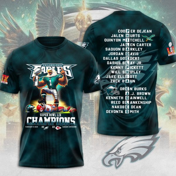 Philadelphia Eagles 3D Apparel - MAITM 9885