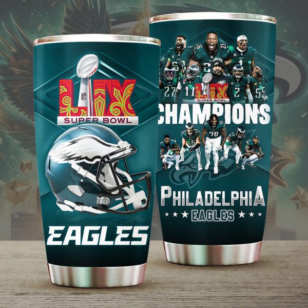 Philadelphia Eagles Tumbler Cup - GNE NEW45