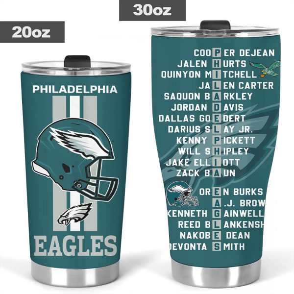 Philadelphia Eagles Tumbler Cup - GNE NEW54