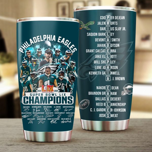 Philadelphia Eagles Tumbler Cup - TANTN 10832