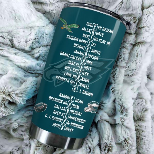 Philadelphia Eagles Tumbler Cup - TANTN 10832