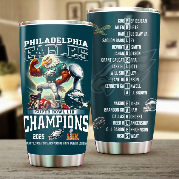 Philadelphia Eagles Tumbler Cup - TANTN 10833