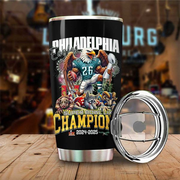 Philadelphia Eagles Tumbler Cup - VANDH 4248