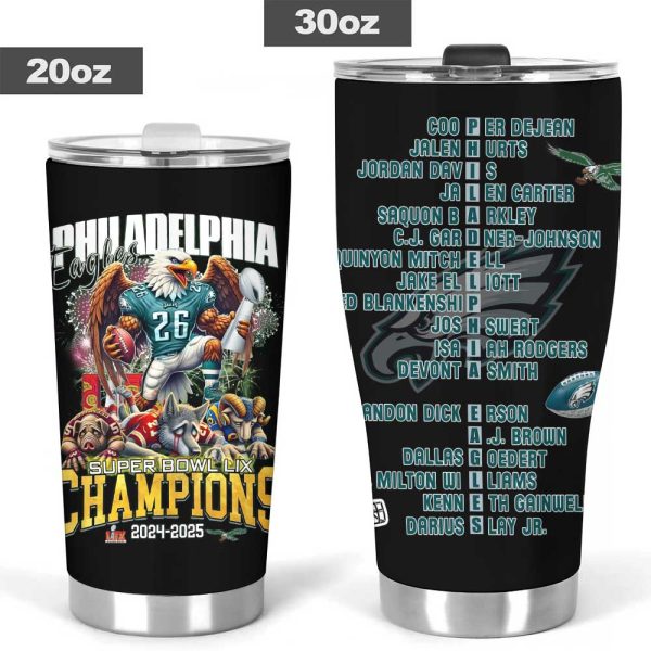 Philadelphia Eagles Tumbler Cup - VANDH 4248