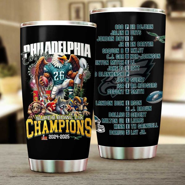 Philadelphia Eagles Tumbler Cup - VANDH 4248