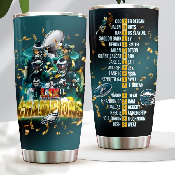 Philadelphia Eagles Tumbler Cup - HOATT 8319