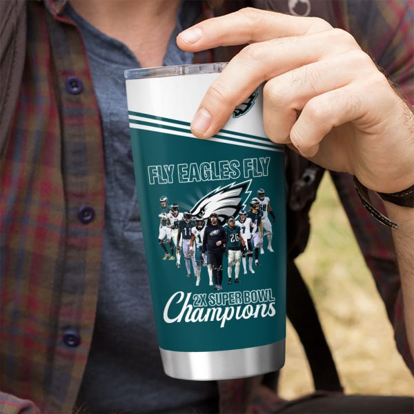 Philadelphia Eagles Tumbler Cup - HOATT 8723