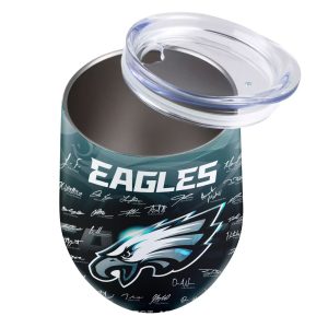 Philadelphia Eagles Wine Tumbler - VANDH 4233